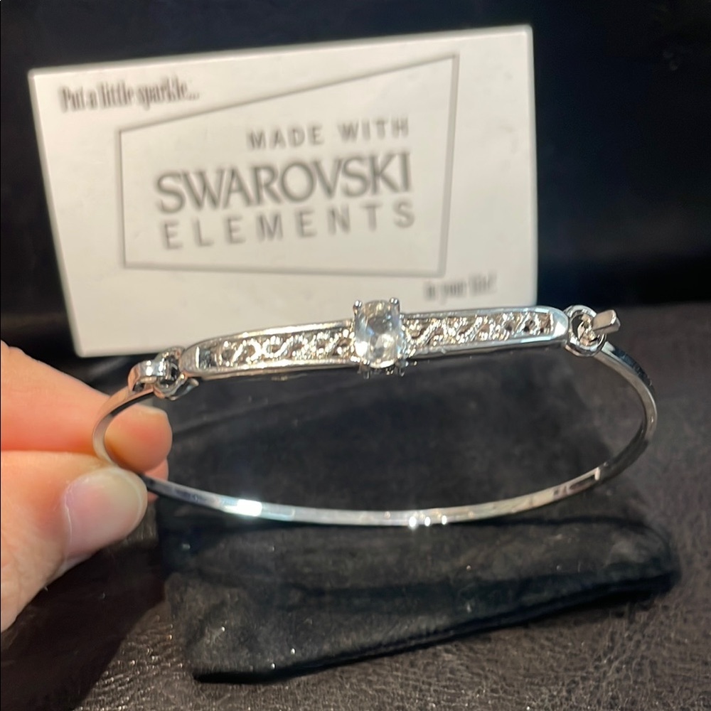 Swarovski Elements Silver Bracelet - image 1